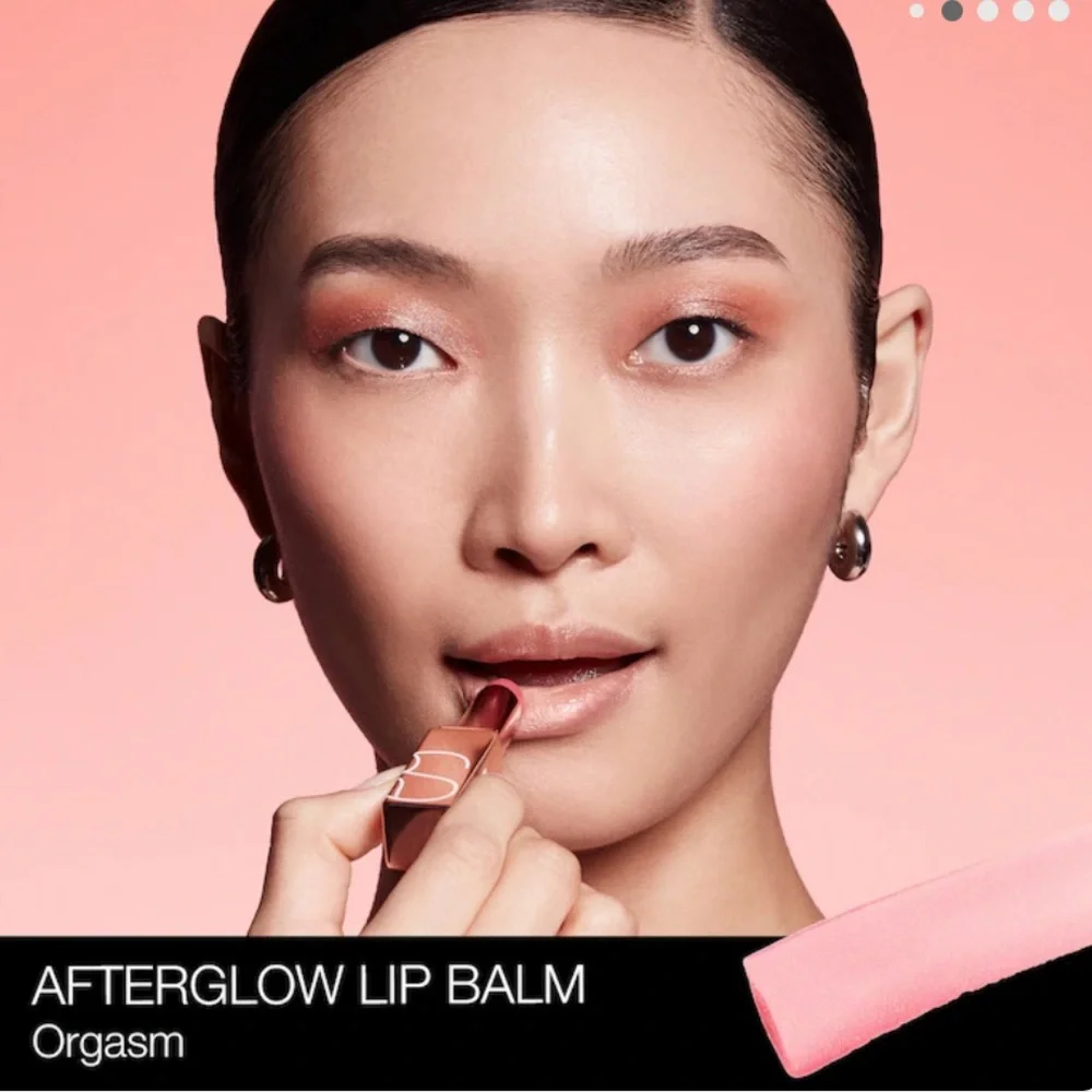 5 for 25⚡️ NARS Afterglow Lip Balm sample in Orgasm pink
